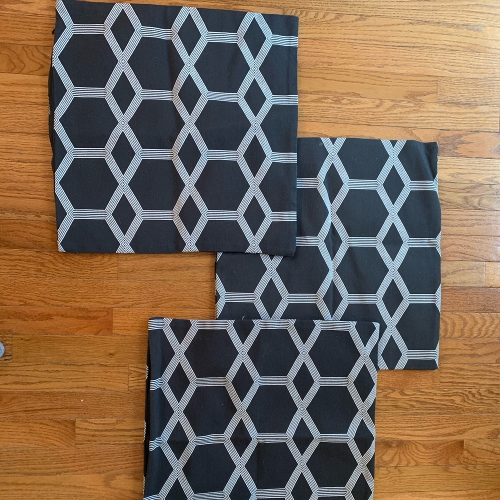 Three H&M Accent Pillow Covers 20x20 (x3) - Picture 4 of 5